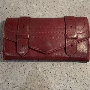 Proenza Schouler Ps1 Continental Wallet Oxblood